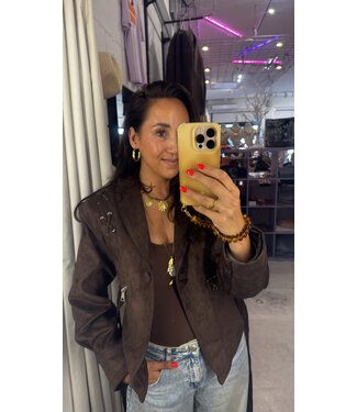 Amy Jacket - Brown
