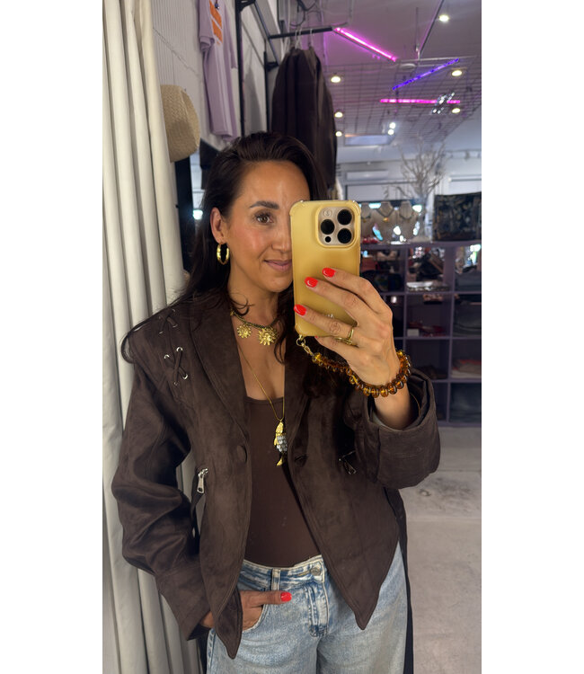 Amy Jacket - Brown