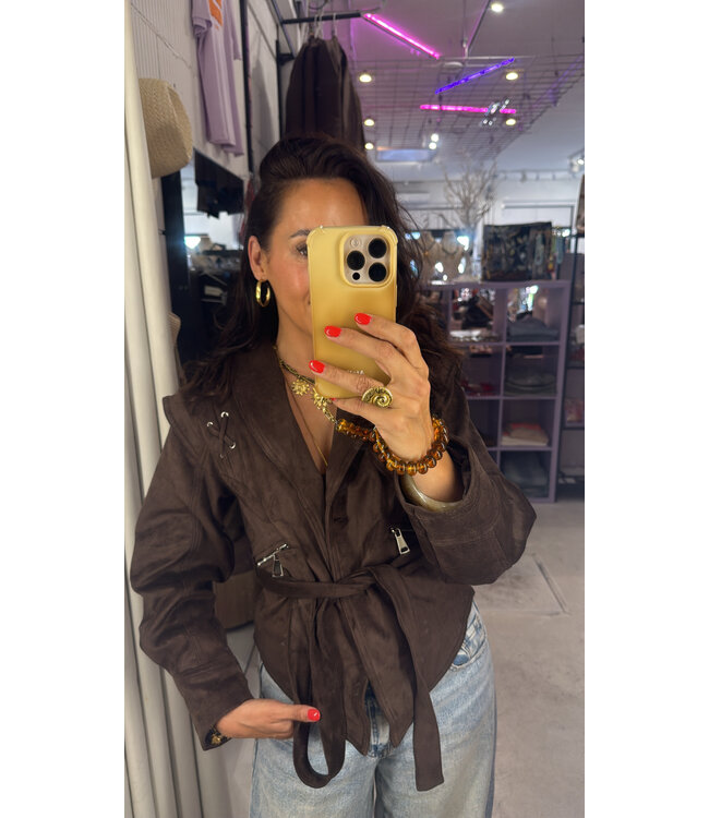 Amy Jacket - Brown