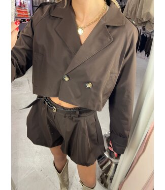 Charly Balloon Short - Brown