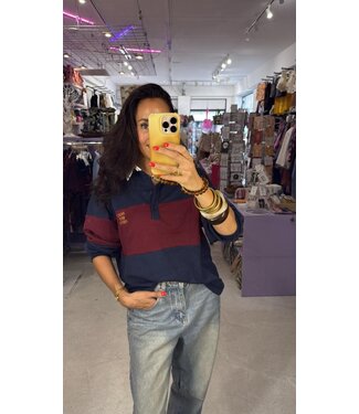 Mon Amour Polo - Red/Blue