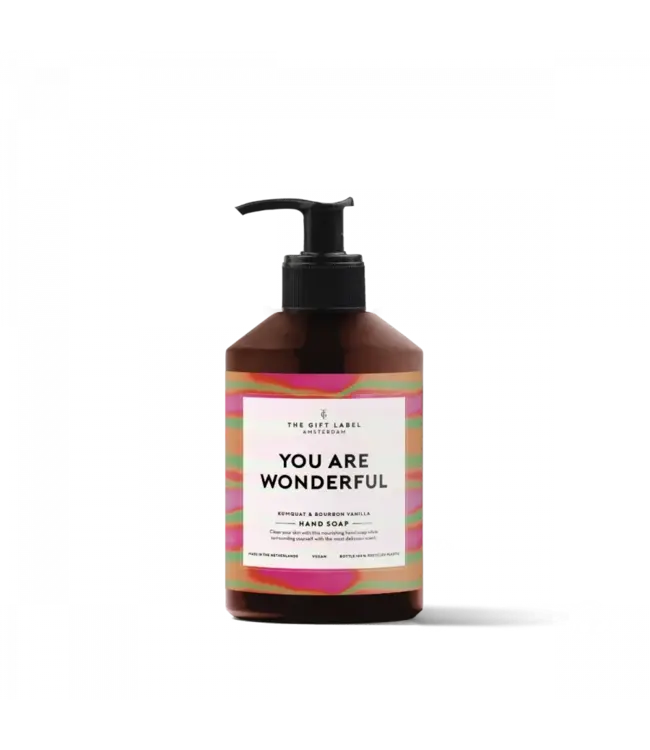 The Giftlabel Hand Soap - You Are Wonderful