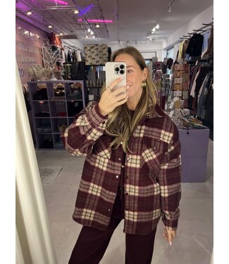 Sammy Jacket - Burgundy