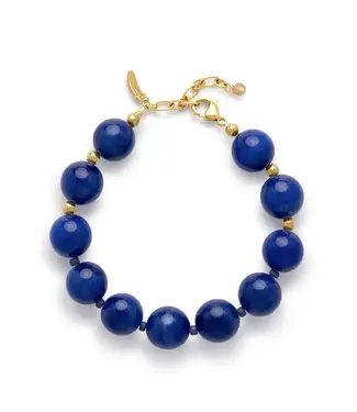 Le Veer Navy Bold Bracelet