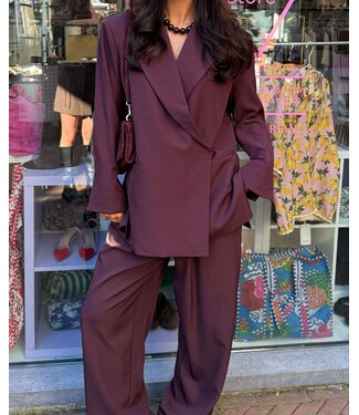 Lovi Blazer - Burgundy
