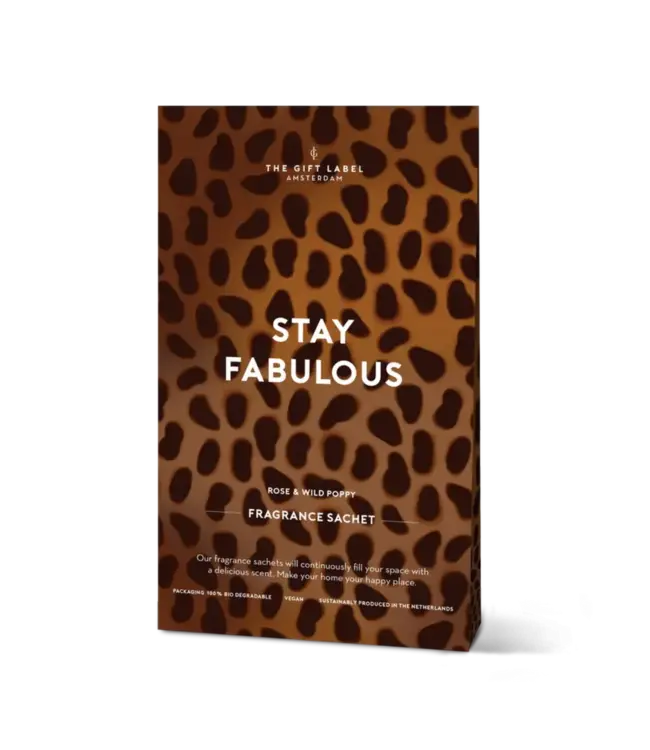 The Giftlabel Scented Sachet - Stay Fabulous