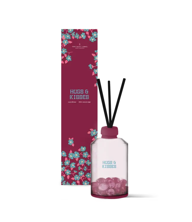 The Giftlabel Reed Diffuser - Hugs & Kisses