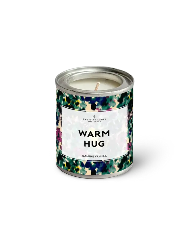 The Giftlabel Candletin Warm Hug - Jasmine Vanilla