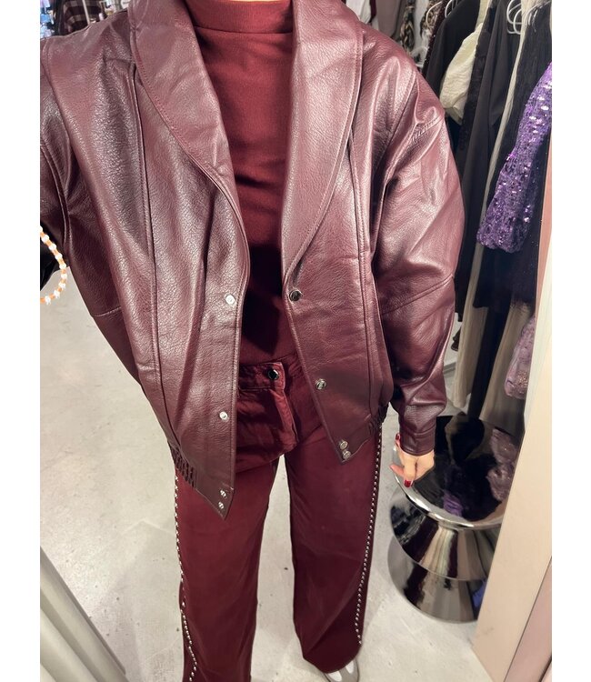 Rosie Jacket - Burgundy