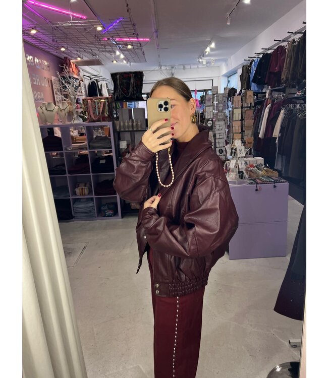 Rosie Jacket - Burgundy