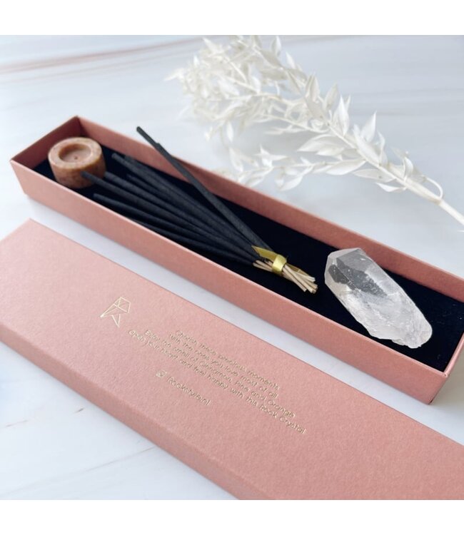 Wierook & gemstone giftbox: Gold edition