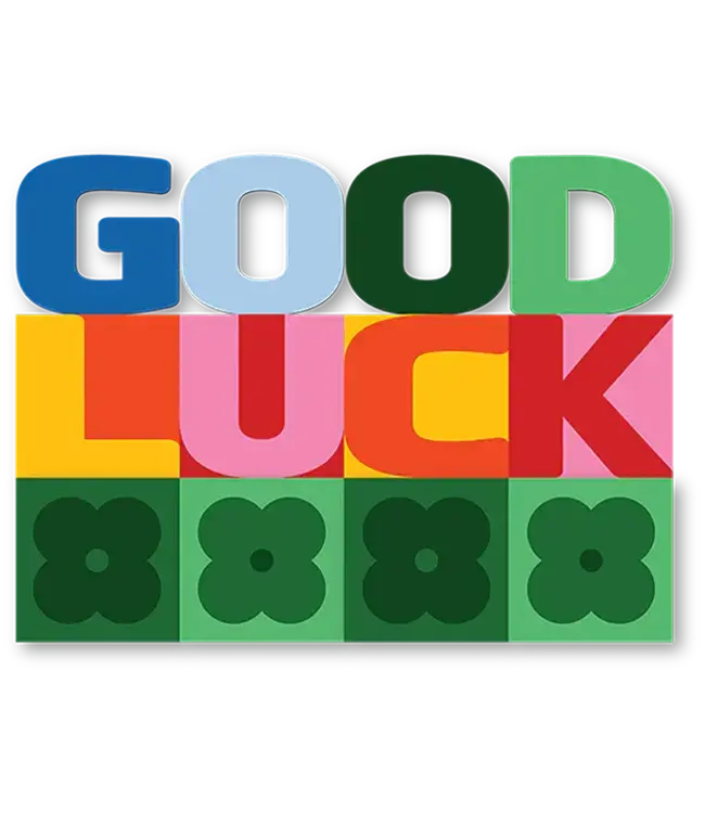 Cut-Out Cards - Good Luck