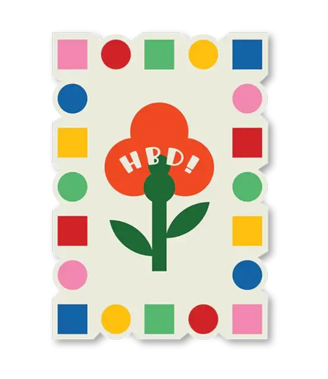 The Giftlabel Cut-Out Cards - HBD!