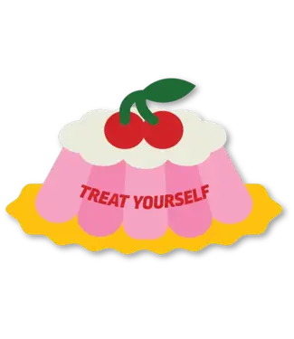 The Giftlabel Cut-Out Cards - Treat Yourself