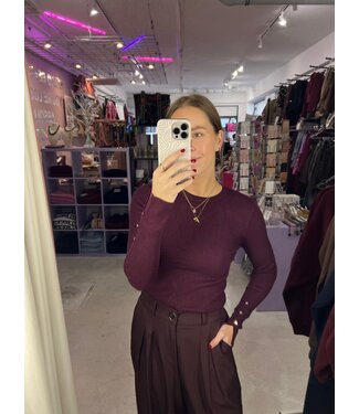 Sterre Longsleeve - Burgundy