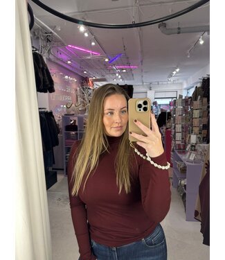 Desi Turtleneck - Bordeaux
