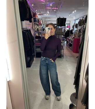 Susie Barrel Jeans - Washed Blue