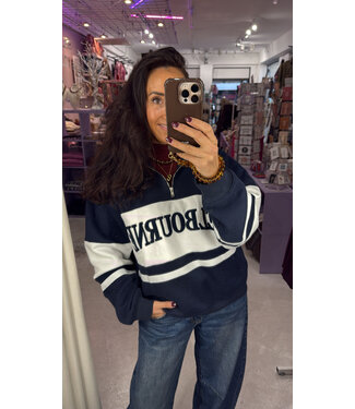 Melbourne Sweater - Navy