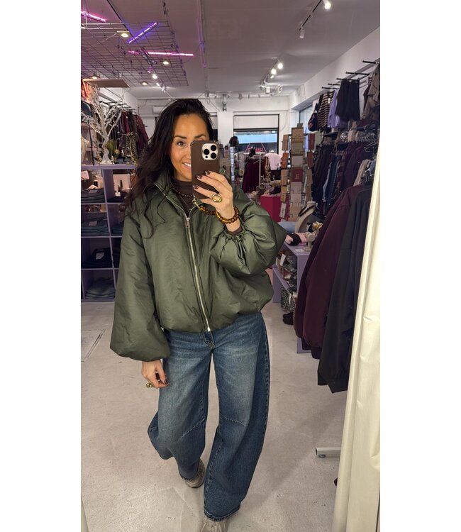 Puffer Jacket - Green