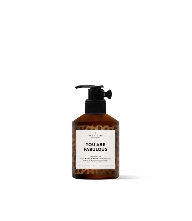 The Giftlabel Stay Fabulous - Hand & Body Lotion