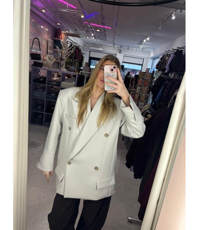 Sculpt Blazer - Ligth grey