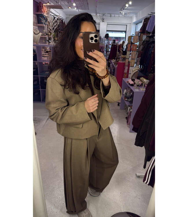 Signature Pants - Mocha Mousse