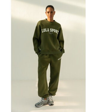 The Lola Club Jayla Pants - Army Green
