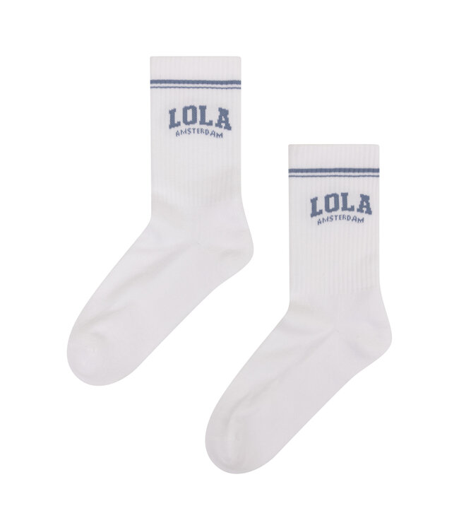 The Lola Club Lola Socks - Denim Blue