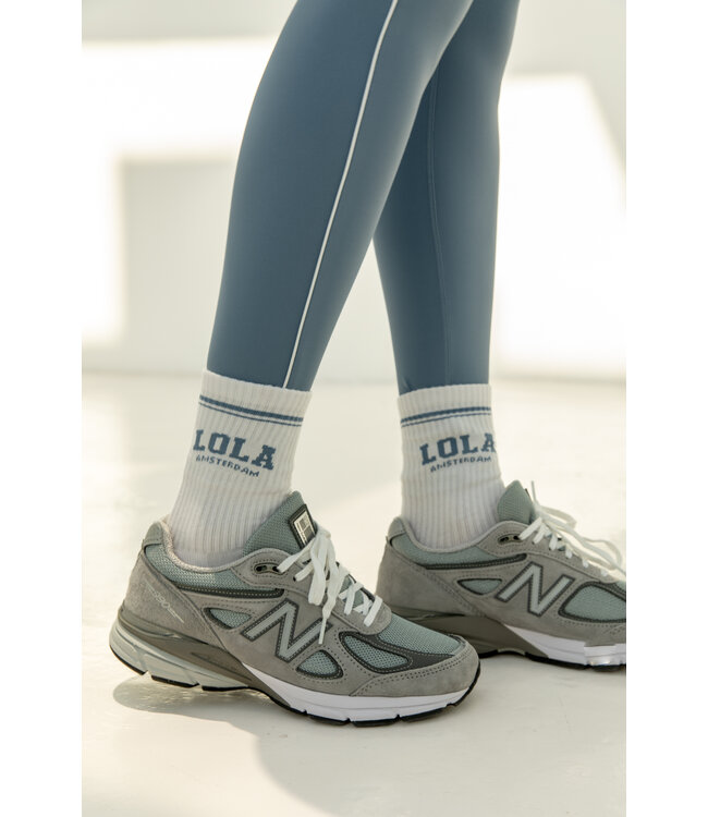 Lola Socks - Denim Blue