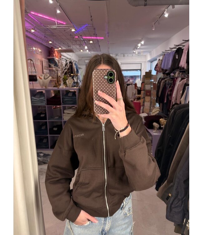 Redefined Zipper - Brown