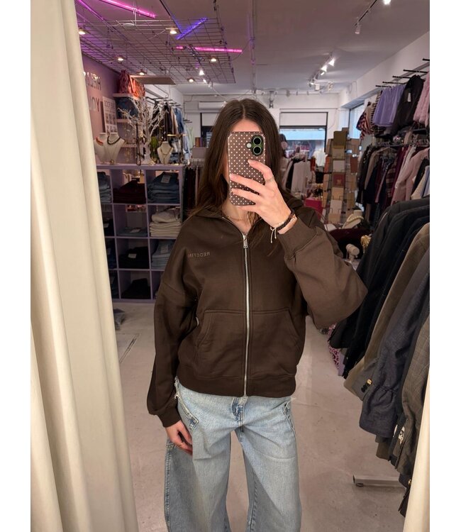 Redefined Zipper - Brown