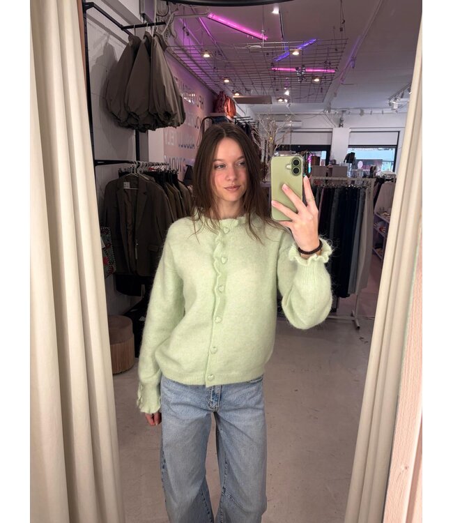 Kelly Cardigan - Light Green
