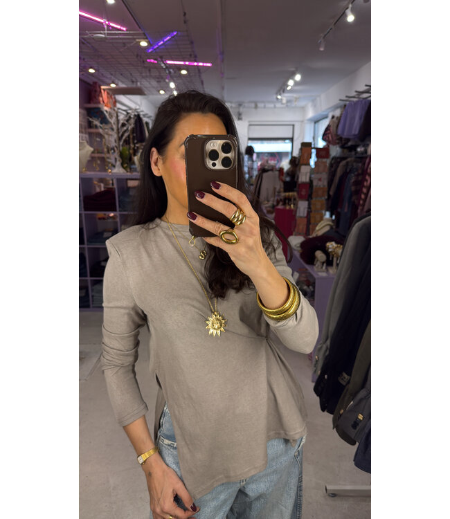 Ezra Longsleeve - Taupe