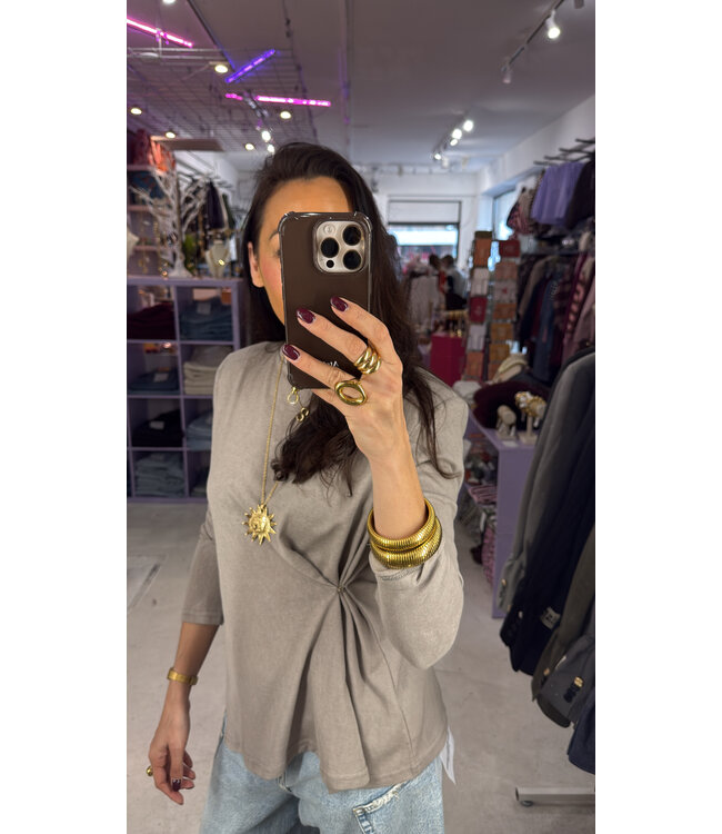 Ezra Longsleeve - Taupe