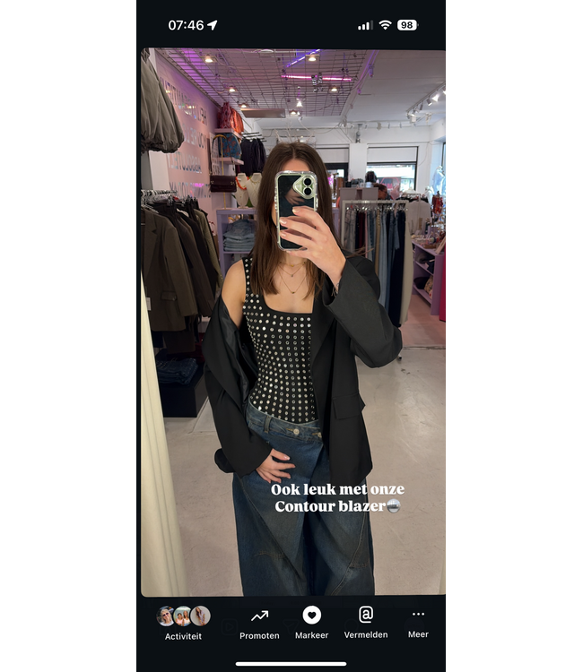 Contour Blazer - Black