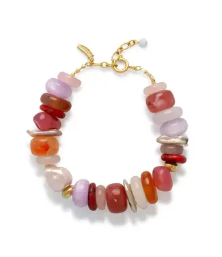 Le Veer Living Root Armband - Pink