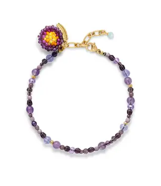 Le Veer Purple Passion Armband