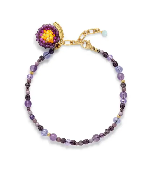 Le Veer Purple Passion Armband