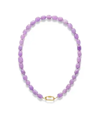 Le Veer Lilac Stone Ketting