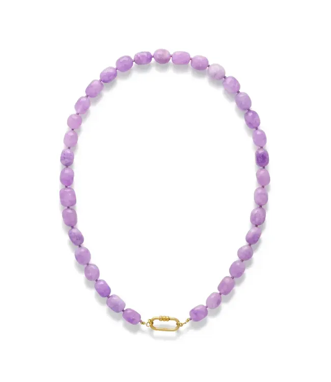 Le Veer Lilac Stone Ketting