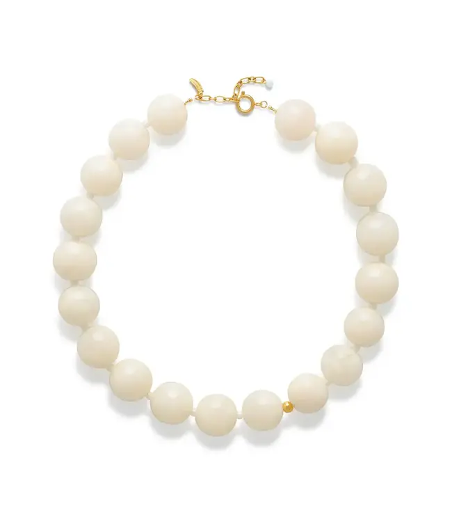 Le Veer Nova Ketting - White