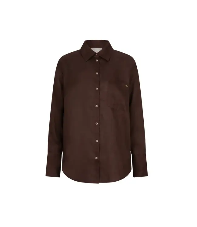 Elaine Blouse - Chocolate