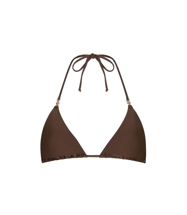 Jenna Bikini Top - Chocolate
