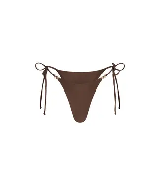 The Lola Club Jenna Bikini Bottom - Chocolate