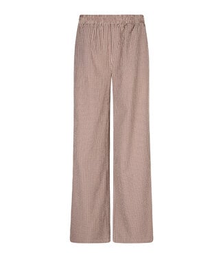 Ydence Pants Celeste - Brown Check