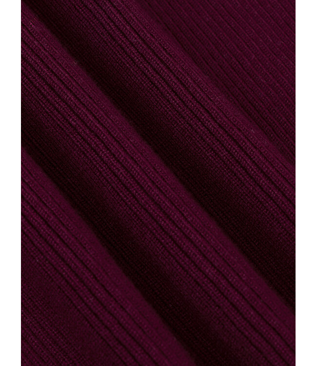Knitted Top Keely - Burgundy