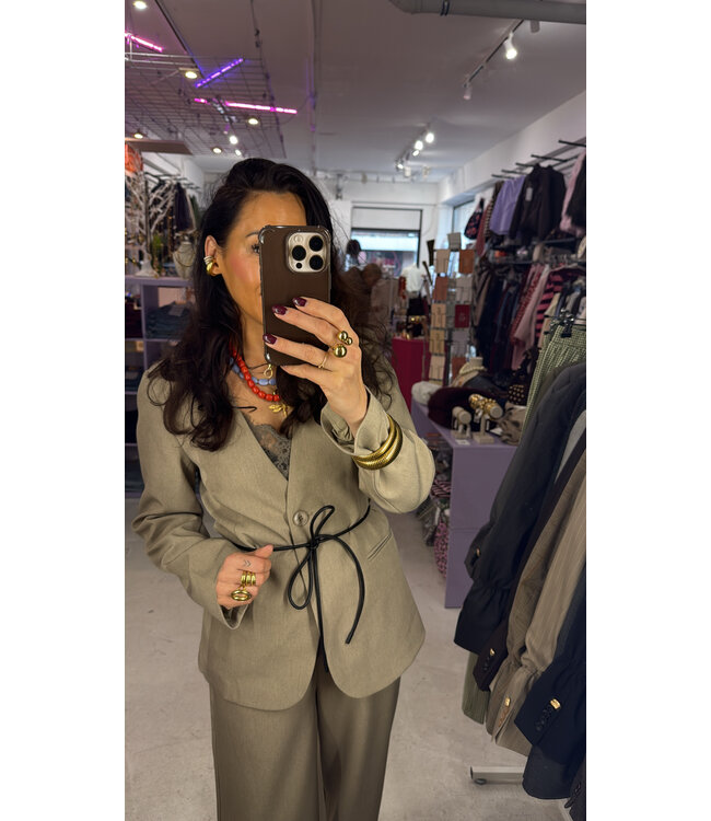 Blazer Lexie - Stone Grey