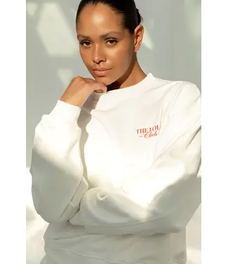 The Lola Club Ruby Sweater - Crispy White