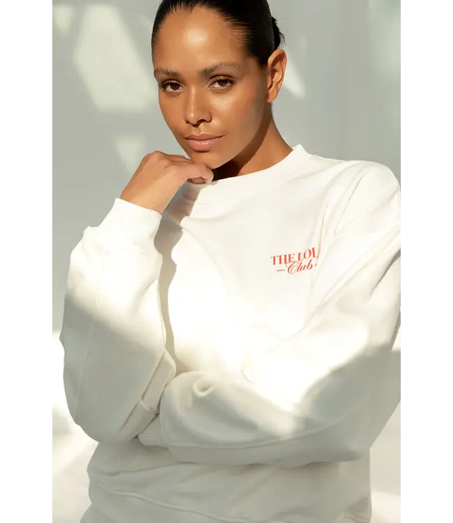 The Lola Club Ruby Sweater - Crispy White