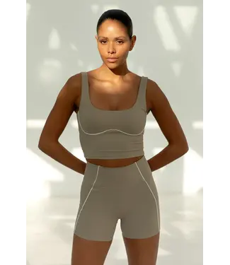 The Lola Club Alma Top - Sand